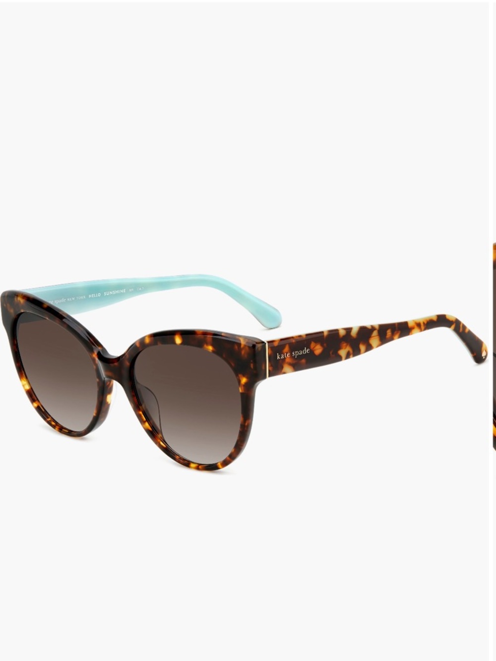 Kate Spade Aubriella 55m Cat-Eye Women’s Sunglasses Brand New in Case Never Worn - Picture 2 of 12